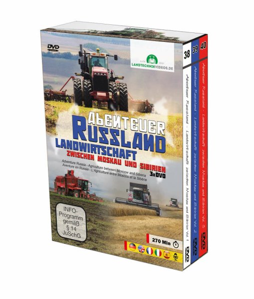 Abenteuer Russland – Landwirtschaft zwischen Moskau und Sibirien (DVD-Sammelbox)