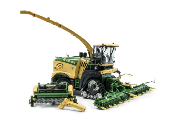 Krone BigX 1180 Halbraupe mit Zubehör, 1:32