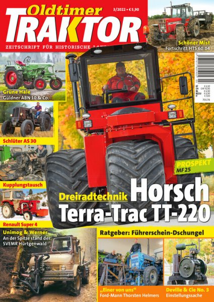 Oldtimer Traktor 3/2022 – Zeitschrift für historische Landmaschinen