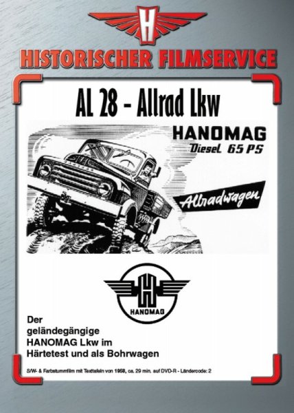 Hanomag AL 28 Geländewagen im harten Testeinsatz (DVD)