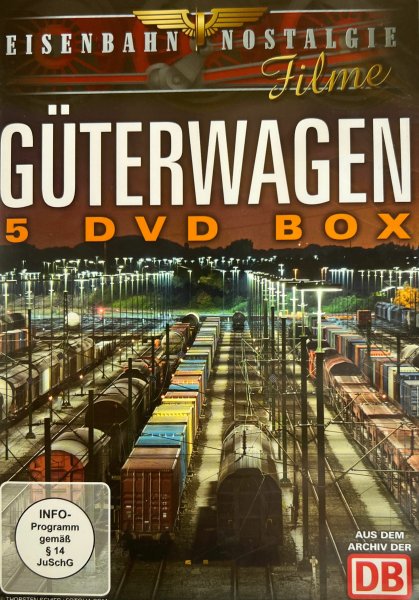 Eisenbahn Nostalgie: Güterwagen (DVD-Sammelbox)