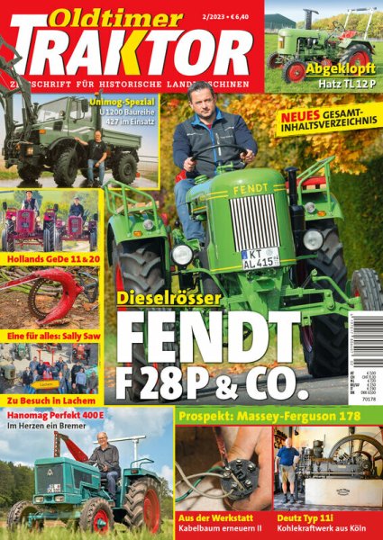 Oldtimer Traktor 2/2023 – Zeitschrift für historische Landmaschinen