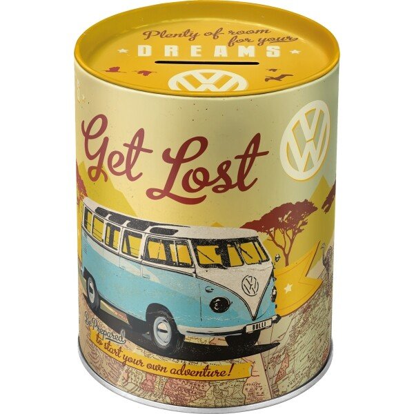 Spardose VW Bulli – Let’s Get Lost