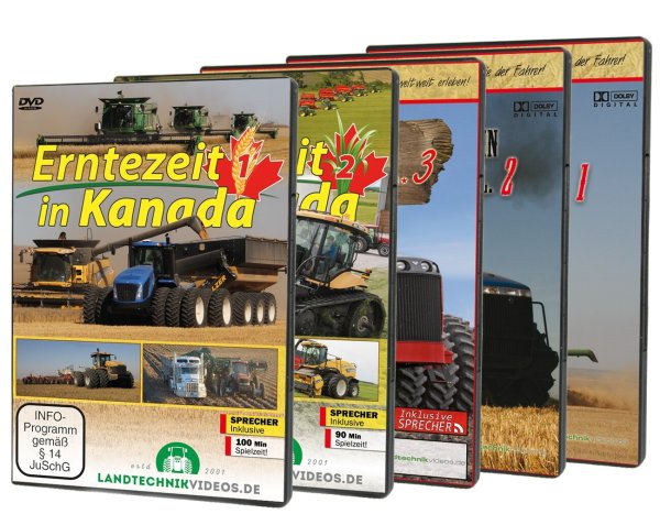 Landwirtschaft in Nordamerika (DVD-Sammelbox)