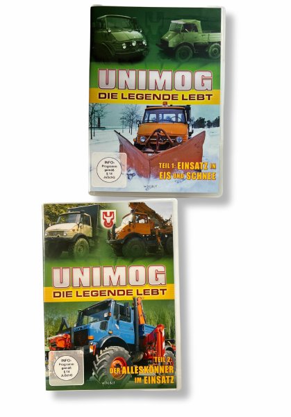 Unimog – Die Legende lebt, Teil 1 & 2 (DVD-Sammelbox)