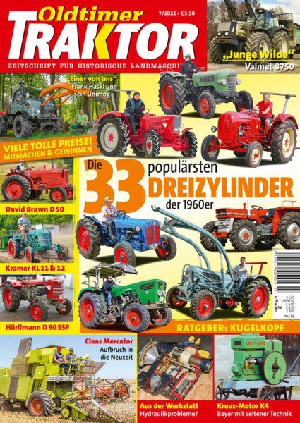 Oldtimer Traktor 7/2022 – Zeitschrift für historische Landmaschinen