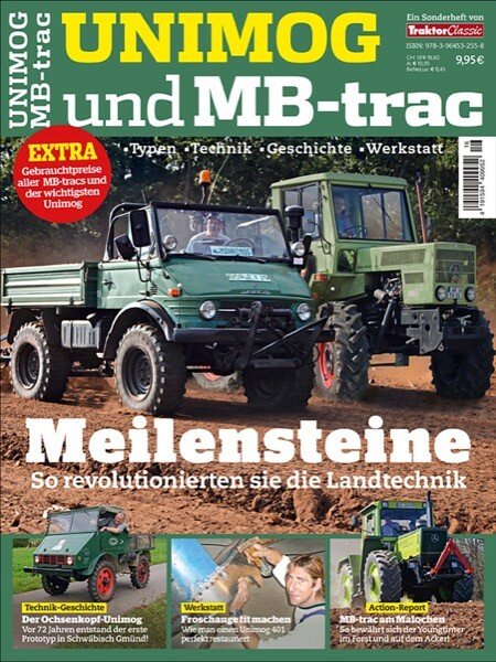 Traktor Classic Sonderheft – Unimog und MB trac – Meilensteine